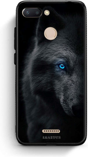Smartfits Dark Wolf Back Cover Silicone Multicolour (Redmi 6) 7465766092955_42717889101979