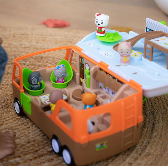 Klorofil Selbstfahrendes Wohnmobil Camper Van Lernspielzeug für 1 Figur