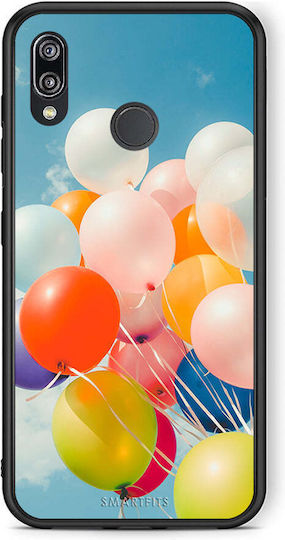 Smartfits Colorful Balloons Back Cover Πλαστικό Πολύχρωμο (Huawei P20 Lite)