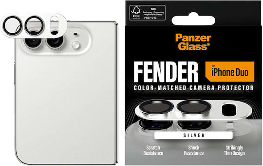 Panzerglass Fender Camera Lens Protector Silver Iphone Duo