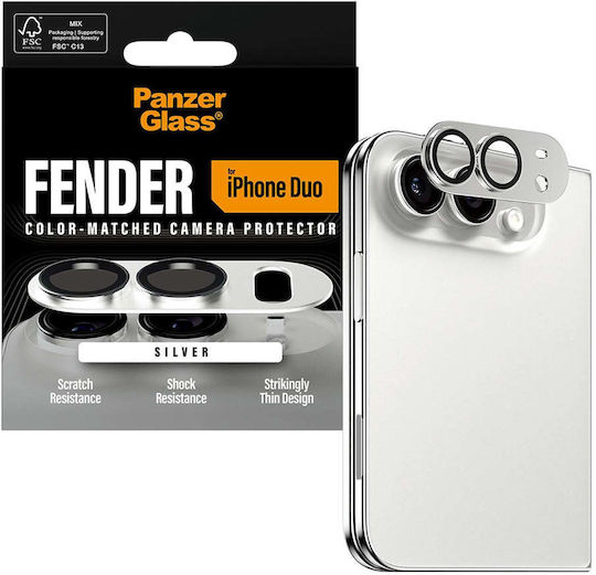 Panzerglass Fender Camera Lens Protector Silver Iphone Duo