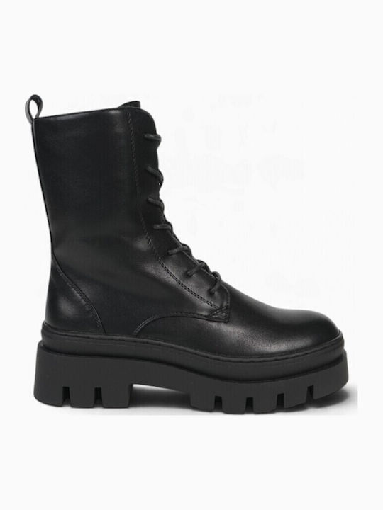 Women's Black Combat Boots