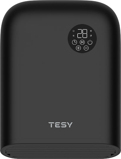 Tesy Αερόθερμο Μπάνιου Τοίχου Μαύρο 2000W