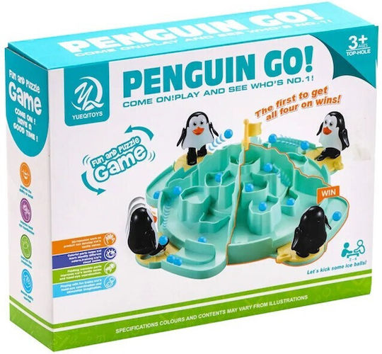 Επιτραπέζιο Παιχνίδι Penguin Battle για 2-4 Παίκτες 3+ Ετών