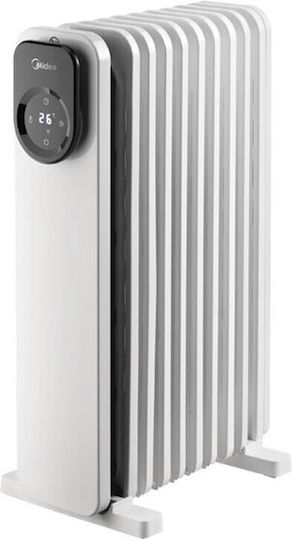 Midea Маслен Радиатор с 9 Ребра 2000W