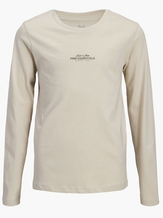 Jack & Jones T-shirt Silver Lining, Ecru