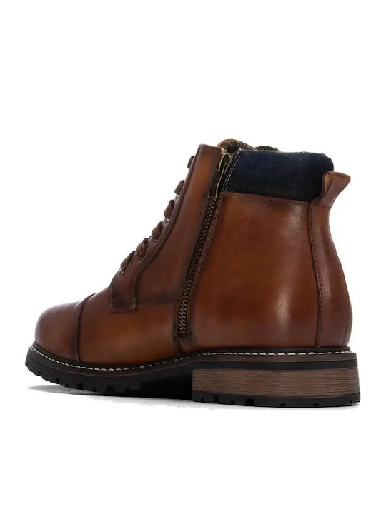 Leather Men's Brown Boots