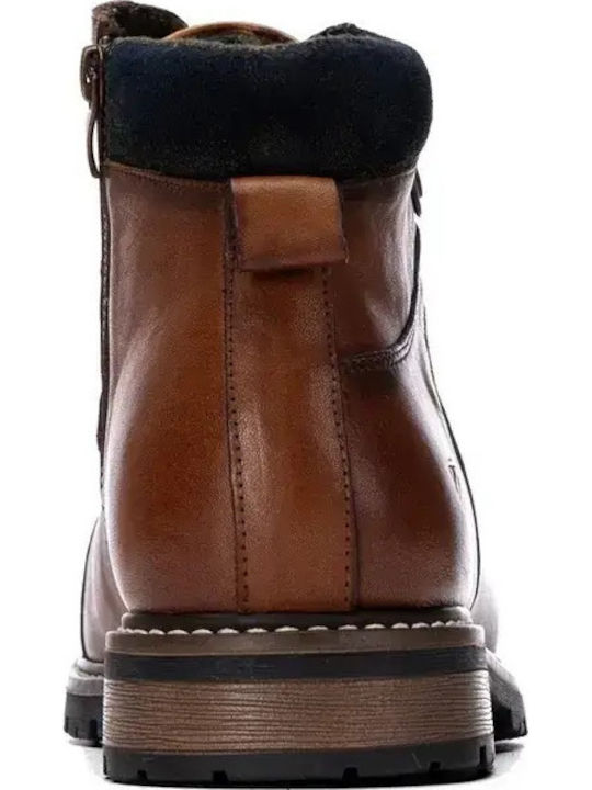 Leather Men's Brown Boots