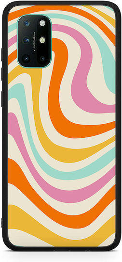 Smartfits Colourful Waves Back Cover Πλαστικό Πολύχρωμο (OnePlus 8T)