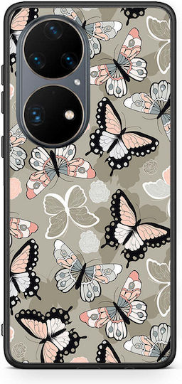 Smartfits Boho Butterflies Backcover Kunststoff Mehrfarbig (Huawei P50)
