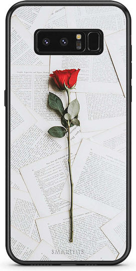 Smartfits Rose Задна корица Силикон Бял (Galaxy Note 8)