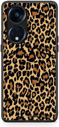 Smartfits Animal Leopard Back Cover Πορτοκαλί (Oppo Reno8T 5G, A1 Pro)