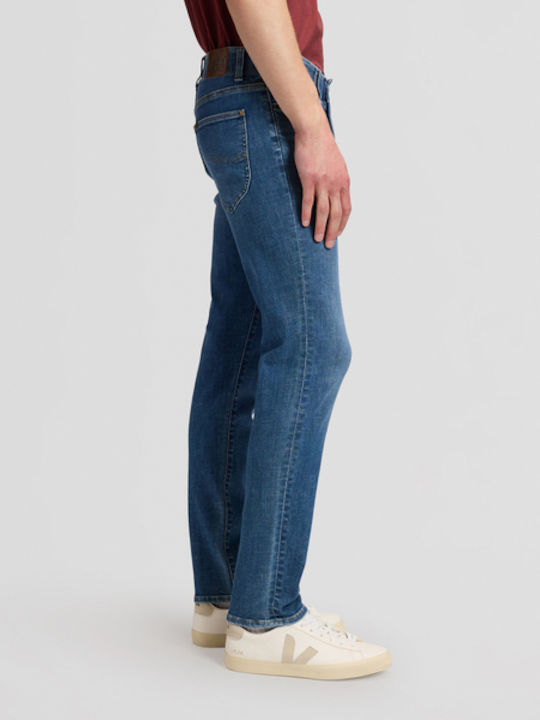 Fit Mvp Herren Jeanshose Stretch Slim Fit Blau