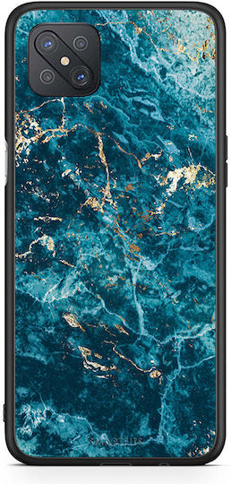 Smartfits Marble Blue Задна корица Син (Oppo Reno4 Z) 7522798731419_42928946217115