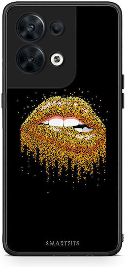 Smartfits Valentine Golden Back Cover Χρυσό (Oppo Reno8)