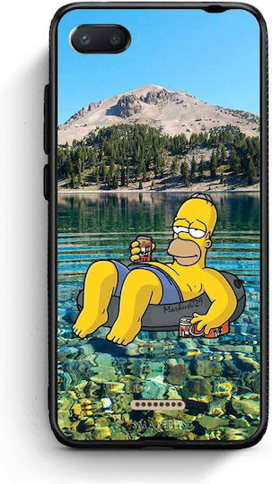 Smartfits Summer Happiness Back Cover Galben (Redmi 6a)