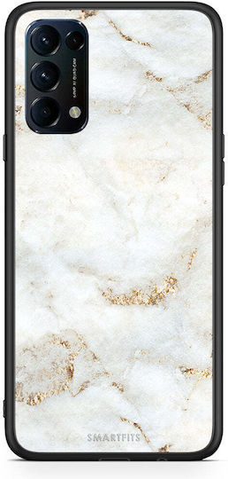 Smartfits White Gold Marble Back Cover White (Oppo Find X3 Lite) 7522755739803_42928564437147