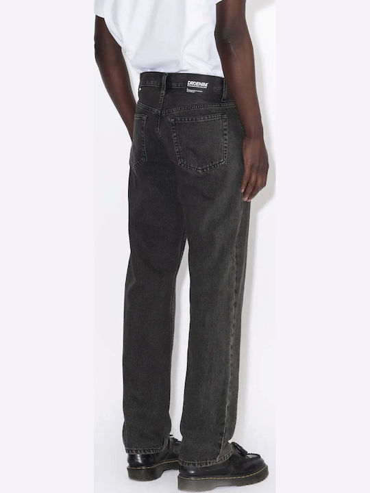 Men's Straight Jeans Aged Black
