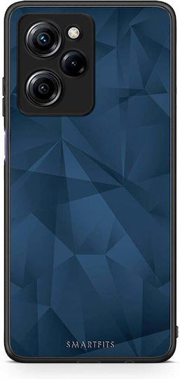 Smartfits Geometric Blue Abstract Back Cover Μπλε (Poco X5 Pro)