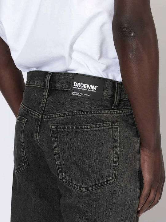 Men's Straight Jeans Aged Black