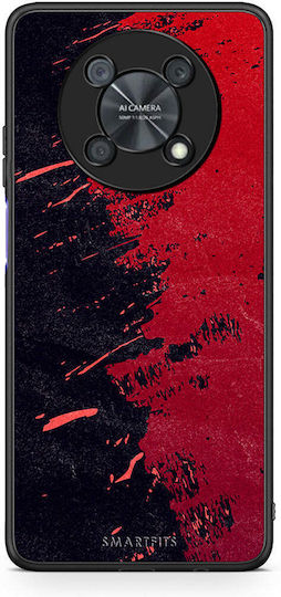 Smartfits Red Paint Back Cover Κόκκινο (Huawei Nova Y90)