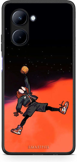 Smartfits Basketball Hero Back Cover Πορτοκαλί (Realme C33)