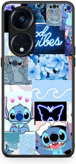 Smartfits Collage Good Vibes Back Cover Μπλε (Oppo Reno8T 5G, A1 Pro)