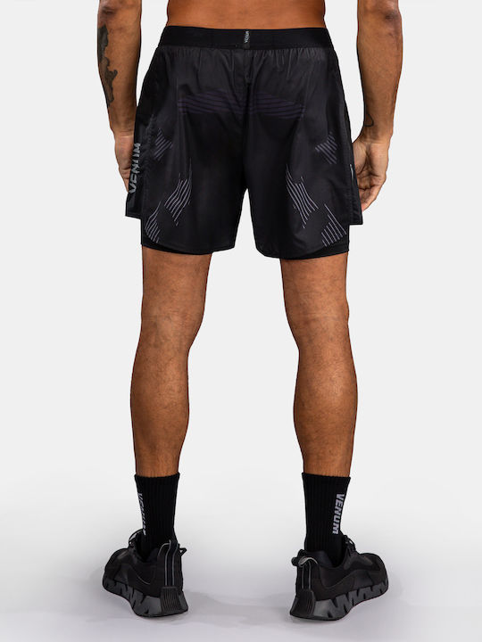 2-in-1 Sport-Shorts für Herren Black/Grey