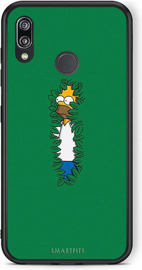 Smartfits Bush Man Umschlag Rückseite Grün (Huawei P20 Lite)