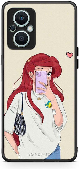 Smartfits Mermaid Back Cover White (Oppo Reno7 Lite) 8469452816723_46831868543315