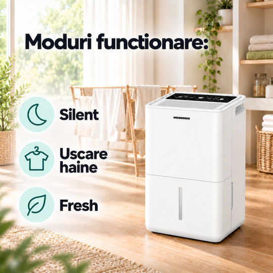 HDU-M10F Dehumidifier with Compressor 10L