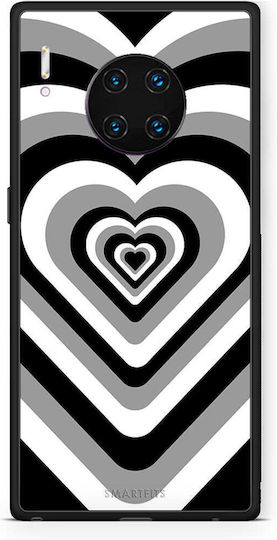 Smartfits Black Hearts Back Cover Μαύρο (Huawei Mate 30 Pro)