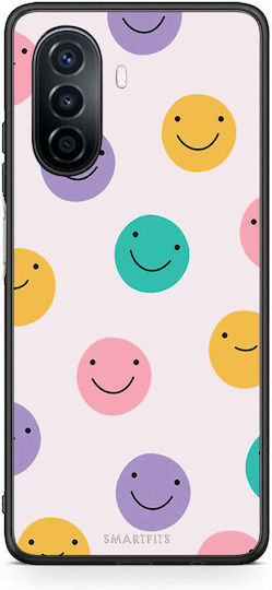Smartfits Smiley Faces Back Cover Multicolour (Huawei Nova Y70) 7557482610843_43050863820955
