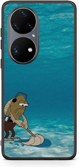 Smartfits Clean The Ocean Back Cover Albastru deschis (Huawei P50) 8469447999827_46831852749139