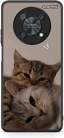 Smartfits Cats In Love Back Cover (Huawei nova Y90)