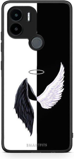 Smartfits Angels Demons Back Cover Μαύρο (Redmi A1+ / A2+)