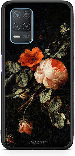 Smartfits Vintage Roses Back Cover Μαύρο (Realme 8 5G)