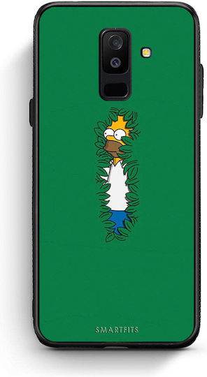 Smartfits Bush Man Umschlag Rückseite Grün (Galaxy A6+ 2018) 7628149620891_43289907265691
