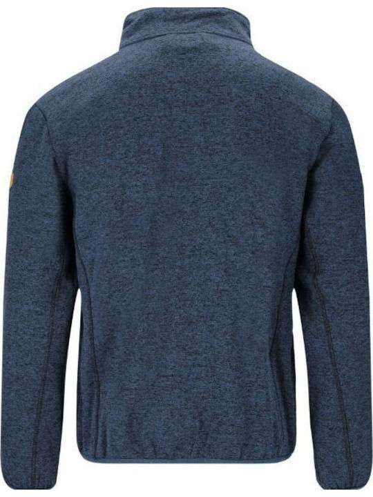 Herren-Fleecejacke Dark Denim