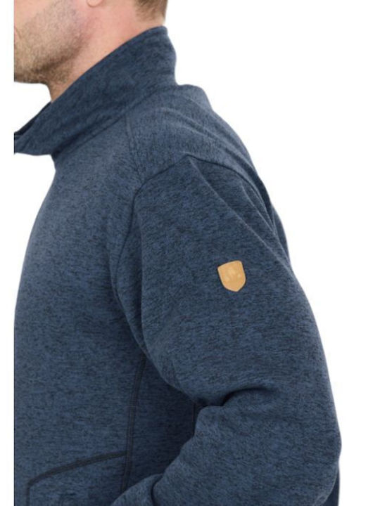 Herren-Fleecejacke Dark Denim