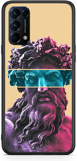 Smartfits Zeus Art Back Cover Μωβ (Oppo Find X3 Lite)