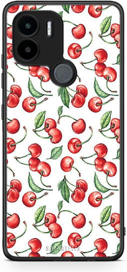 Smartfits Cherry Summer Back Cover Burgundy (Redmi A1+ / A2+)