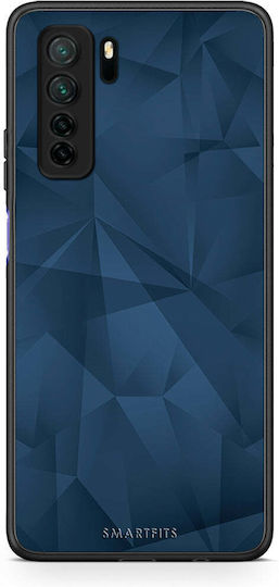Smartfits Geometric Blue Abstract Back Cover Μπλε (Huawei P40 Lite 5G)