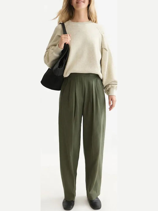 Damen-Sweatshirt Oatmeal Melange