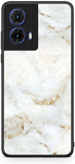White Gold Marble Motorola Moto G85 Θήκη