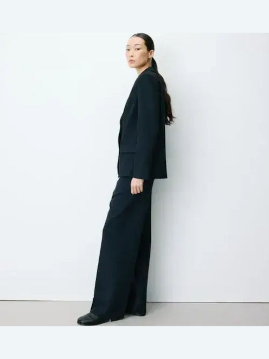 Grace & Mila Langer Damenblazer Dark Blue