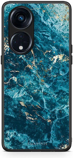 Smartfits Marble Blue Back Cover Μπλε (Oppo Reno8T 5G, A1 Pro)