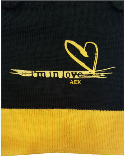 Unisex Knit Beanie in Black