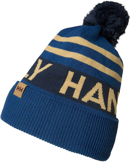 Ridgeline Beanie Unisex Gestrickte Mütze in Blau