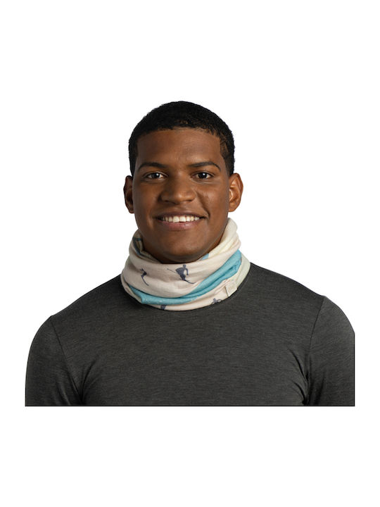 Buff Merino Lightweight Спортен Нашийник Сив